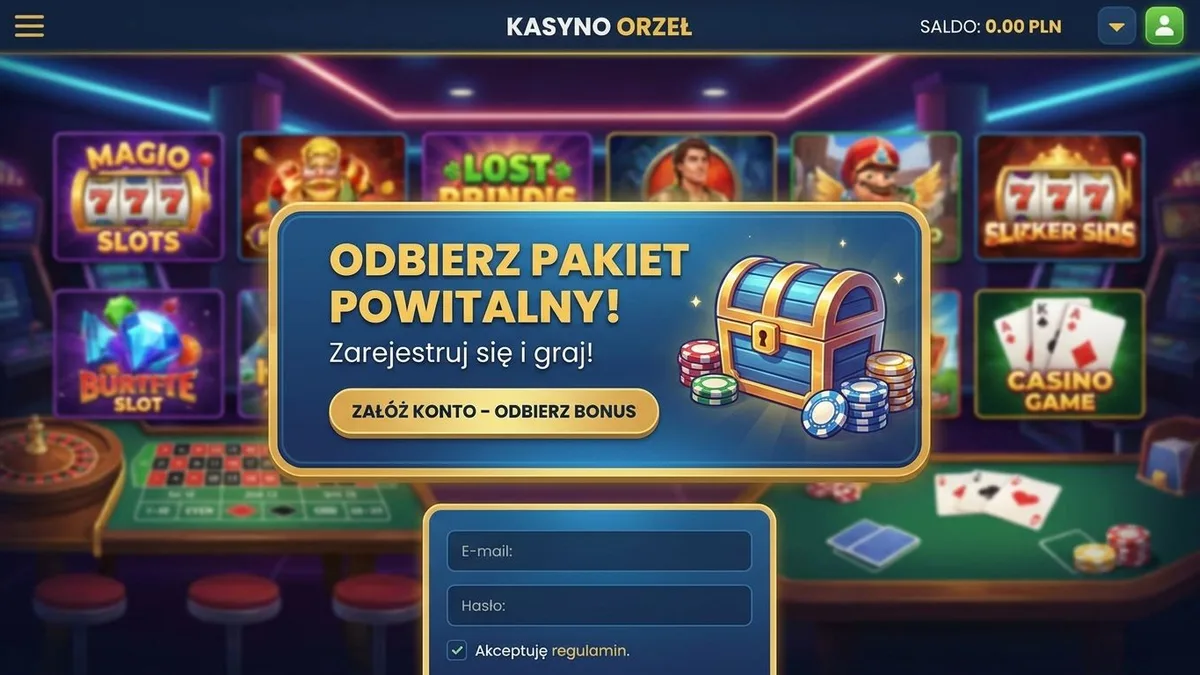 Rejestracja z bonusem